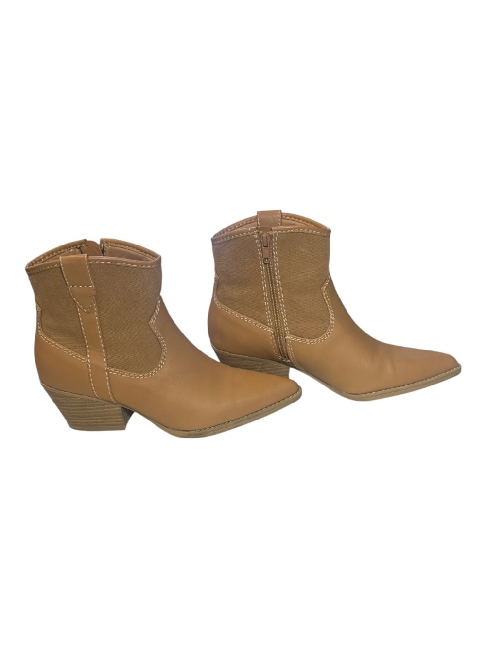 EUC Universal Thread Kay Western Boots Contrast Stitching | Size 9.5